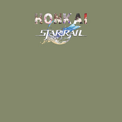 Свитшот хлопковый мужской Персонажи Honkai Star Rail, цвет: авокадо — фото 2