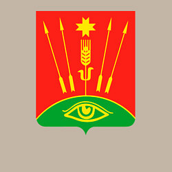 Свитшот хлопковый мужской Глазовский район, цвет: миндальный — фото 2