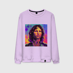 Мужской свитшот Jim Morrison Strange colors Art