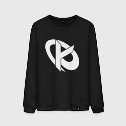 Свитшот хлопковый мужской Karmine Corp, цвет: черный