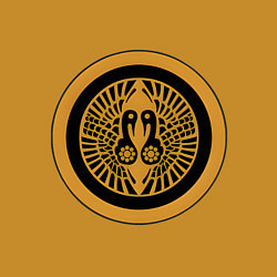 Свитшот хлопковый мужской Икко-икки Total War: Shogun 2, цвет: горчичный — фото 2