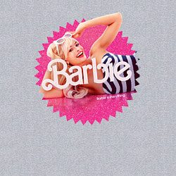 Свитшот хлопковый мужской Марго Робби Барби, цвет: меланж — фото 2