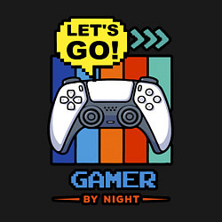 Свитшот хлопковый мужской Gamer by night, цвет: черный — фото 2
