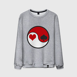 Мужской свитшот Любовь и вожделение