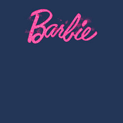 Свитшот хлопковый мужской Блестящий логотип Барби, цвет: тёмно-синий — фото 2