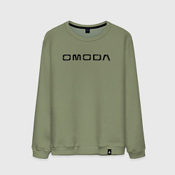 Мужской свитшот Omoda big black logo