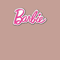 Свитшот хлопковый мужской Barbie title, цвет: пыльно-розовый — фото 2