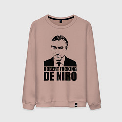 Свитшот хлопковый мужской Robert De Niro, цвет: пыльно-розовый
