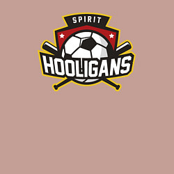 Свитшот хлопковый мужской Spirit hooligans, цвет: пыльно-розовый — фото 2