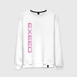 Мужской свитшот Exeed pink logo