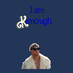 Свитшот хлопковый мужской Im Kenough, цвет: тёмно-синий — фото 2