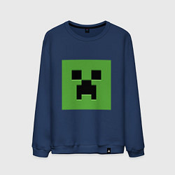 Мужской свитшот Minecraft creeper face