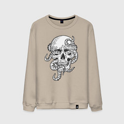 Мужской свитшот Skull octopus