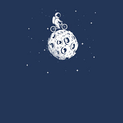 Свитшот хлопковый мужской Bike space, цвет: тёмно-синий — фото 2