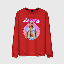 Свитшот хлопковый мужской Kenergy Ryan Gosling, цвет: красный