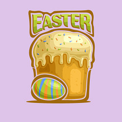 Свитшот хлопковый мужской Easter, цвет: лаванда — фото 2