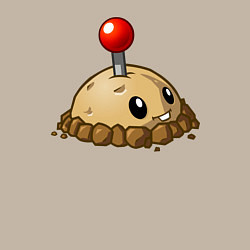 Свитшот хлопковый мужской Картофельная мина, цвет: миндальный — фото 2