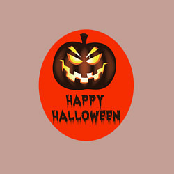 Свитшот хлопковый мужской Хэллоуин скоро придёт, цвет: пыльно-розовый — фото 2