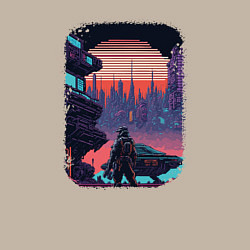 Свитшот хлопковый мужской 8-bit fantasy, цвет: миндальный — фото 2