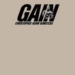 Свитшот хлопковый мужской Chris Bumstead, цвет: миндальный — фото 2