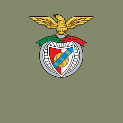 Свитшот хлопковый мужской Benfica club, цвет: авокадо — фото 2