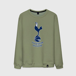 Свитшот хлопковый мужской Tottenham Hotspur fc sport, цвет: авокадо