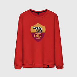 Свитшот хлопковый мужской Roma fc club, цвет: красный