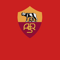 Свитшот хлопковый мужской Roma fc club, цвет: красный — фото 2