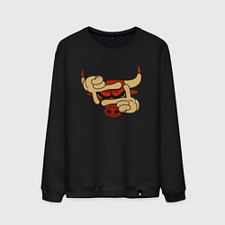 Мужской свитшот Бык в кадре