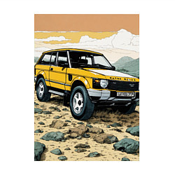 Свитшот хлопковый мужской Land Rover discovery, цвет: белый — фото 2