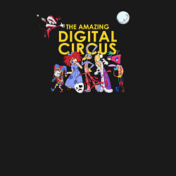 Свитшот хлопковый мужской The Amazing Digital Circus, цвет: черный — фото 2