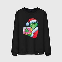 Мужской свитшот Гринч без подарка