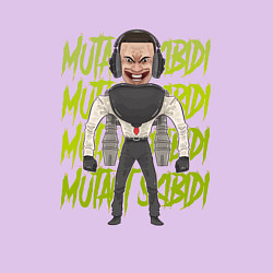 Свитшот хлопковый мужской Mutant skibidi, цвет: лаванда — фото 2