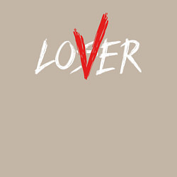 Свитшот хлопковый мужской Loser - lover, цвет: миндальный — фото 2