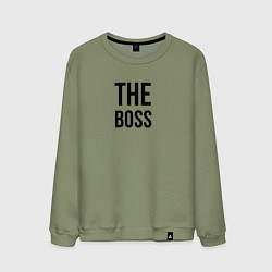 Мужской свитшот The boss - Couple