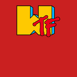 Свитшот хлопковый мужской MTV WTF, цвет: красный — фото 2