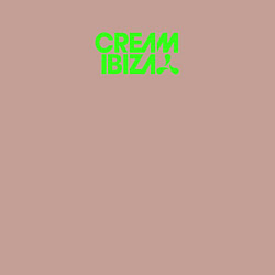 Свитшот хлопковый мужской Cream Ibiza, цвет: пыльно-розовый — фото 2