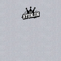 Свитшот хлопковый мужской Hyunjin k-stars, цвет: меланж — фото 2