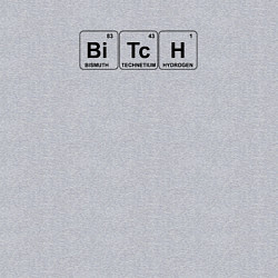 Свитшот хлопковый мужской Bitch формула, цвет: меланж — фото 2