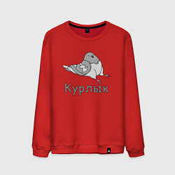 Мужской свитшот Курлык голубь