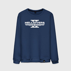 Мужской свитшот Helldivers 2: Logo