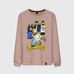 Мужской свитшот Simpsons - Cypress hill