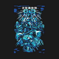 Свитшот хлопковый мужской Призрак в доспехах арт, цвет: черный — фото 2