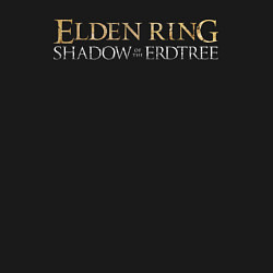 Свитшот хлопковый мужской Elden ring shadow of the erdtree logo, цвет: черный — фото 2