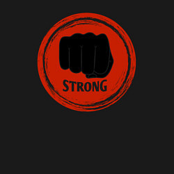 Свитшот хлопковый мужской MMA strong, цвет: черный — фото 2