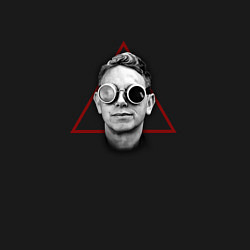 Свитшот хлопковый мужской Depeche Mode - Martin Gore delta machine, цвет: черный — фото 2