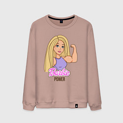 Мужской свитшот Barbie power