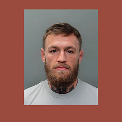 Свитшот хлопковый мужской Conor McGregor magshot, цвет: кирпичный — фото 2