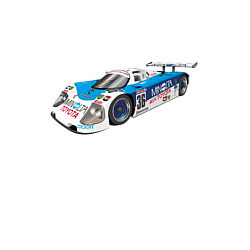 Свитшот хлопковый мужской Toyota Toms Le mans, цвет: белый — фото 2