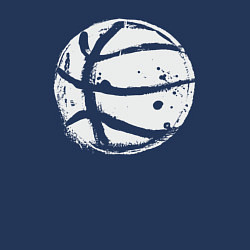 Свитшот хлопковый мужской Basket balls, цвет: тёмно-синий — фото 2